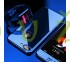 360° kryt zrkadlový iPhone 7 Plus/8 Plus - modrý